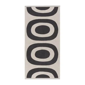 Melooni bath towel 70x150 cm - Charcoal-off white - Marimekko