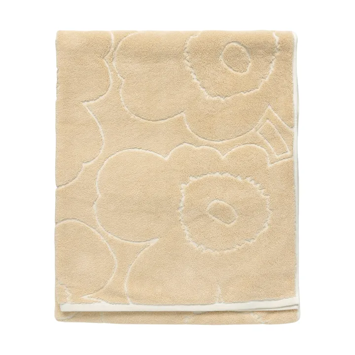 Piirto Unikko bath towel 100x160 cm - Beige - Marimekko