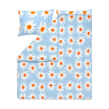 Rakastaa ei rakasta duvet cover 240x220 cm - Orange-Off-white-light blue - Marimekko