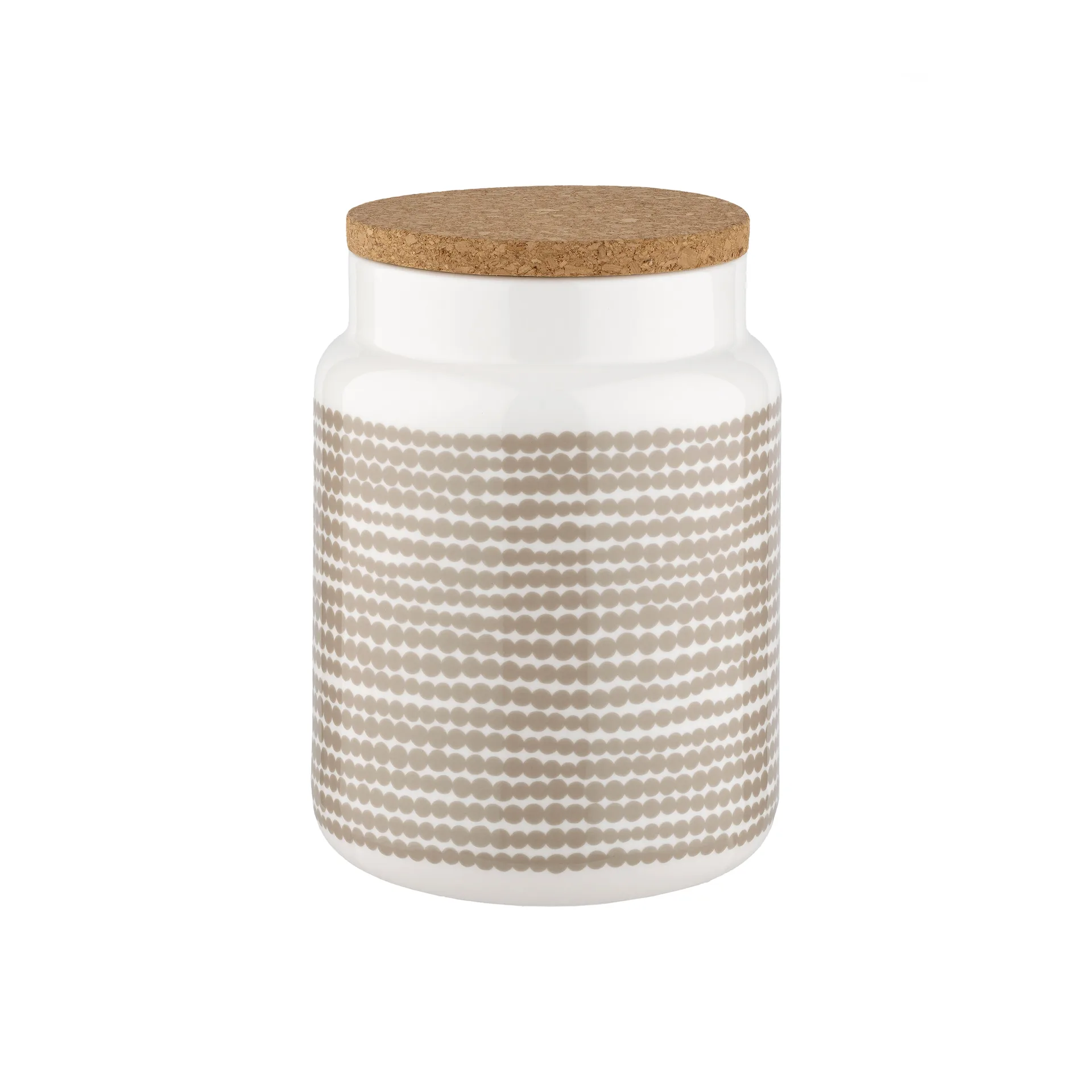 Räsymatto jar 1.2 l, Beige-white Marimekko