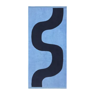 Seireeni bath towel 70x150 cm - Dark blue-blue - Marimekko