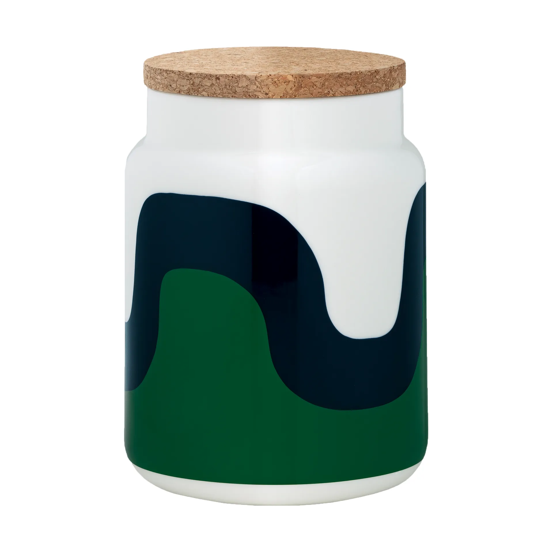Seireeni jar 1.2 l, White-green-dark blue Marimekko