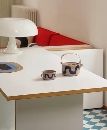 Seireeni teapot 7 dl - Terra-dark blue - Marimekko