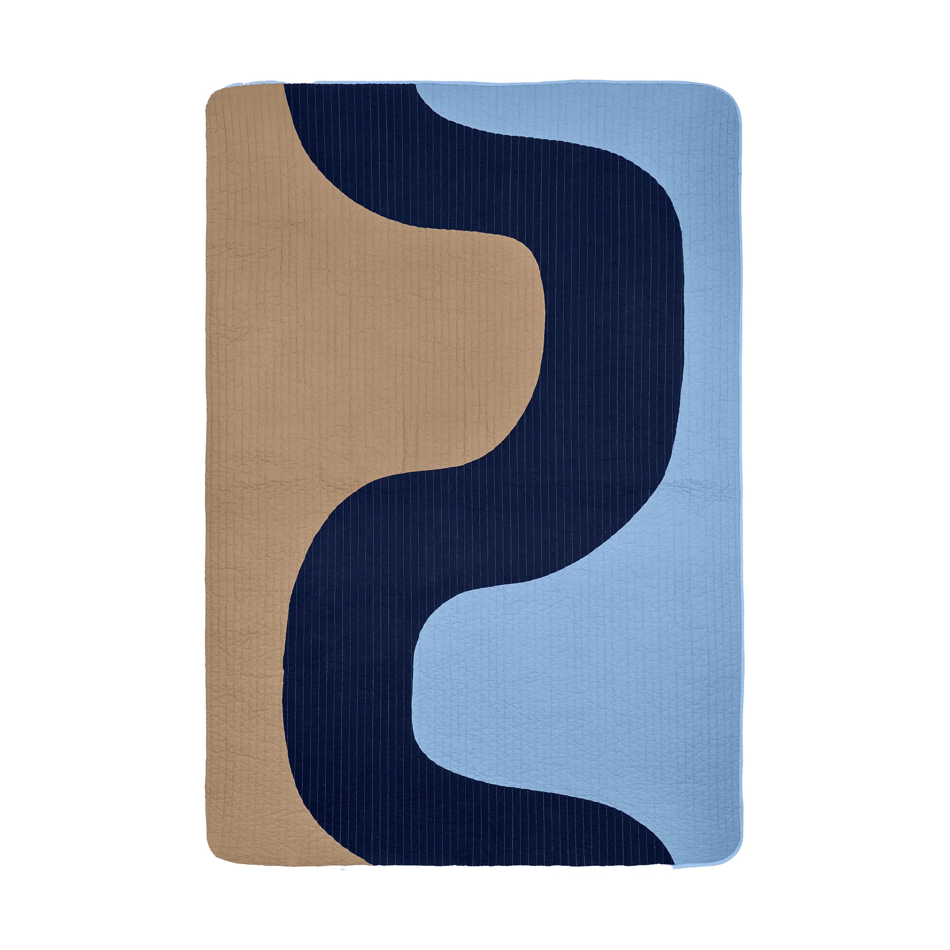 Seireeni throw 160x234 cm, Blue-beige Marimekko