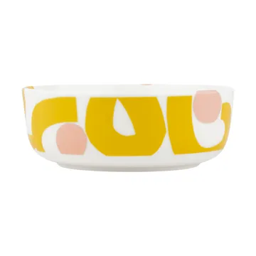 Seppel bowl 4 dl - White-spring yellow - Marimekko