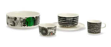 Siirtolapuutarha bowl 2.5 dl - red-white - Marimekko