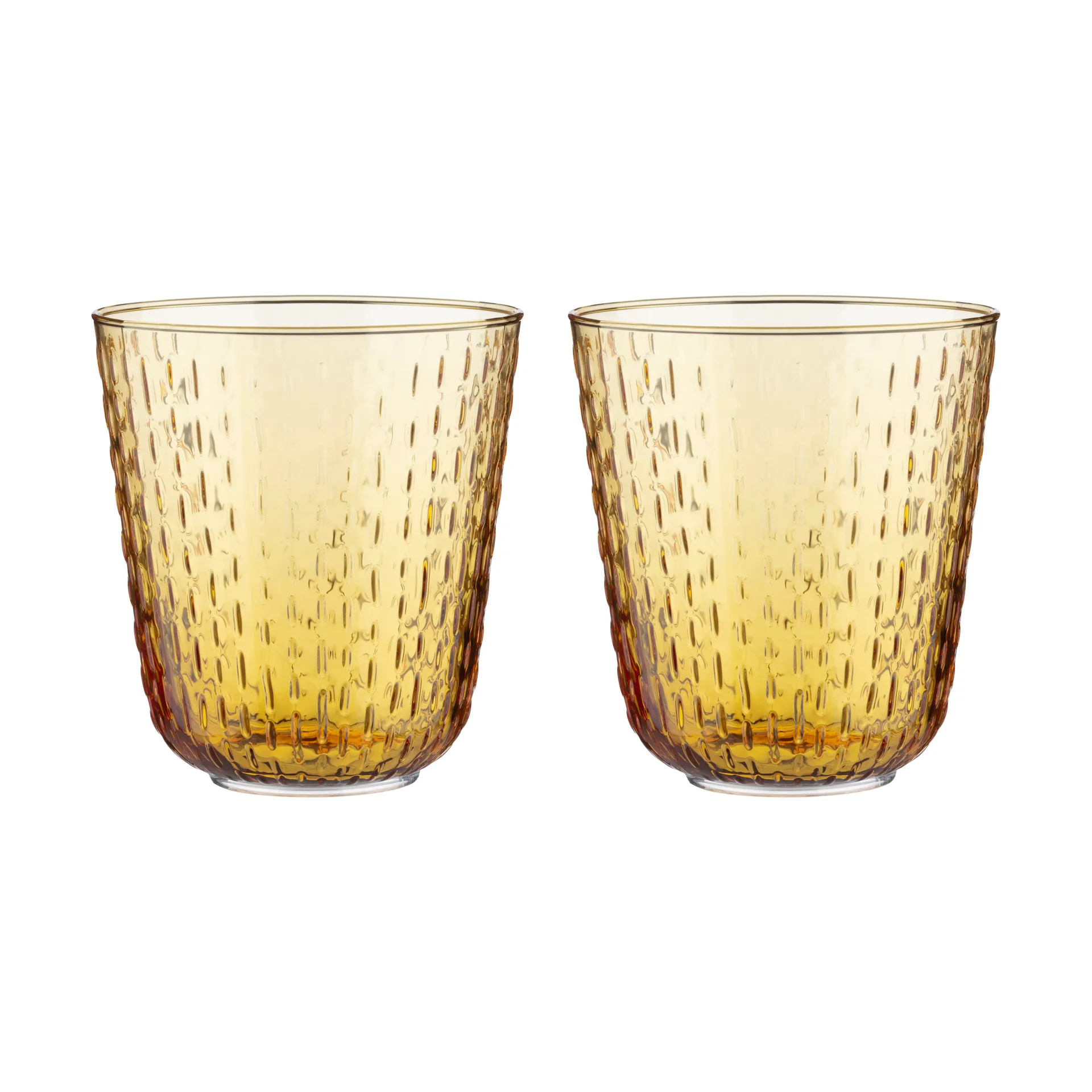 Syksy tumbler glass 36 cl 2-pack, Beige Marimekko
