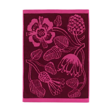Tiara towel set 2 pieces - Burgundy-pink - Marimekko