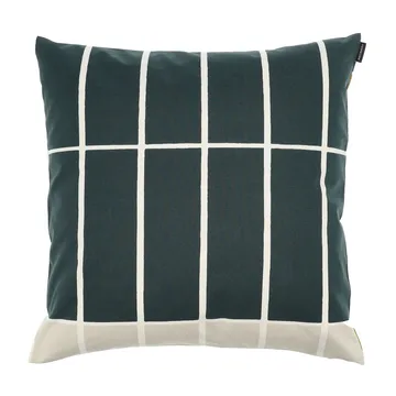 Tiiliskivi cushion cover 50x50 cm - yellow-dark green - Marimekko