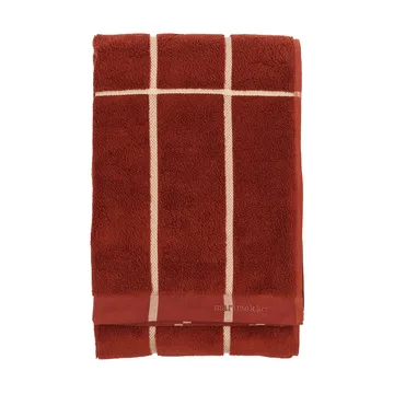 Tiiliskivi towel 70x150 cm - Brick-plum-hay - Marimekko