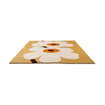Unikko anniversary outdoor rug - Honey, 250x350 cm - Marimekko