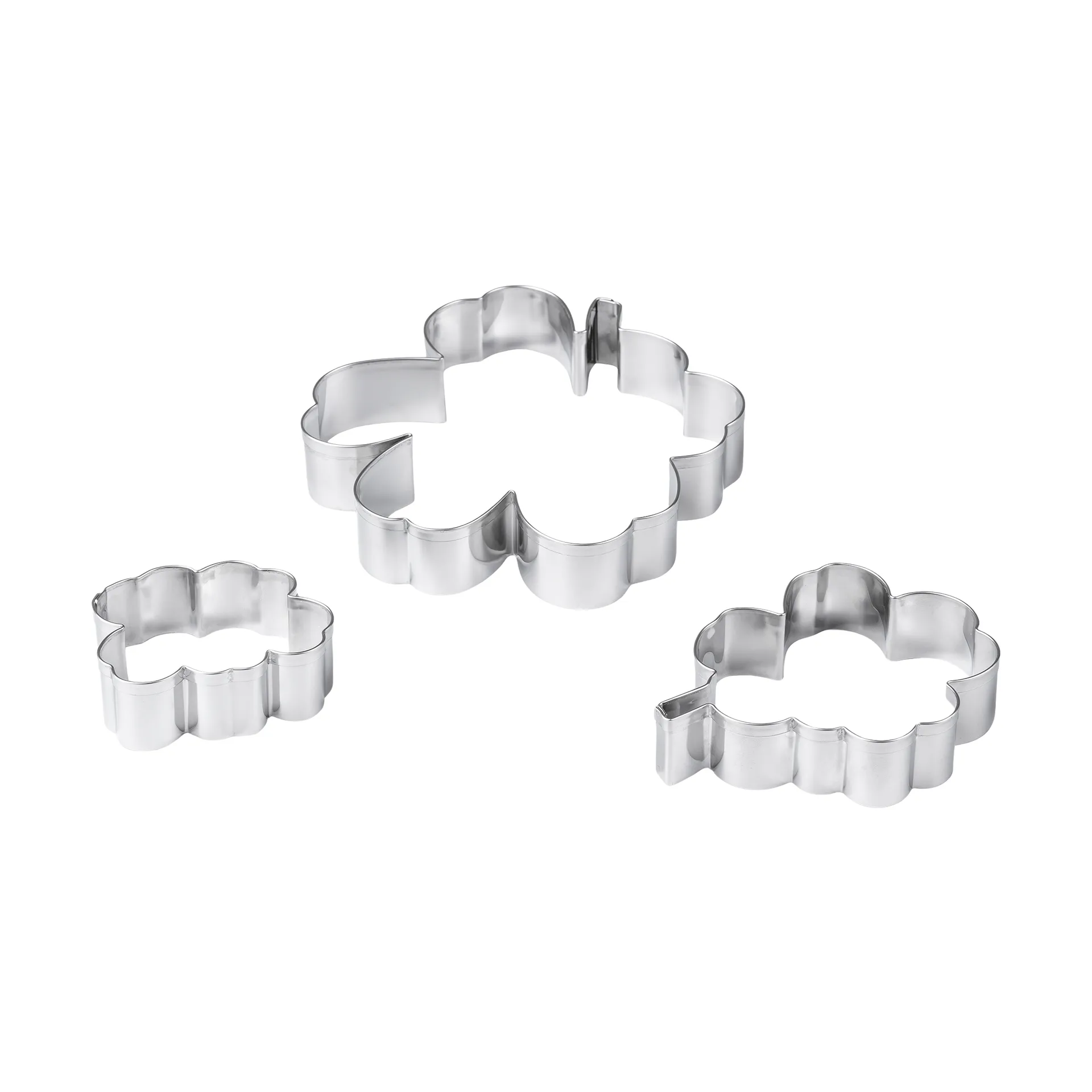 Unikko cookie cutter, Stainless steel, 3 pieces Marimekko
