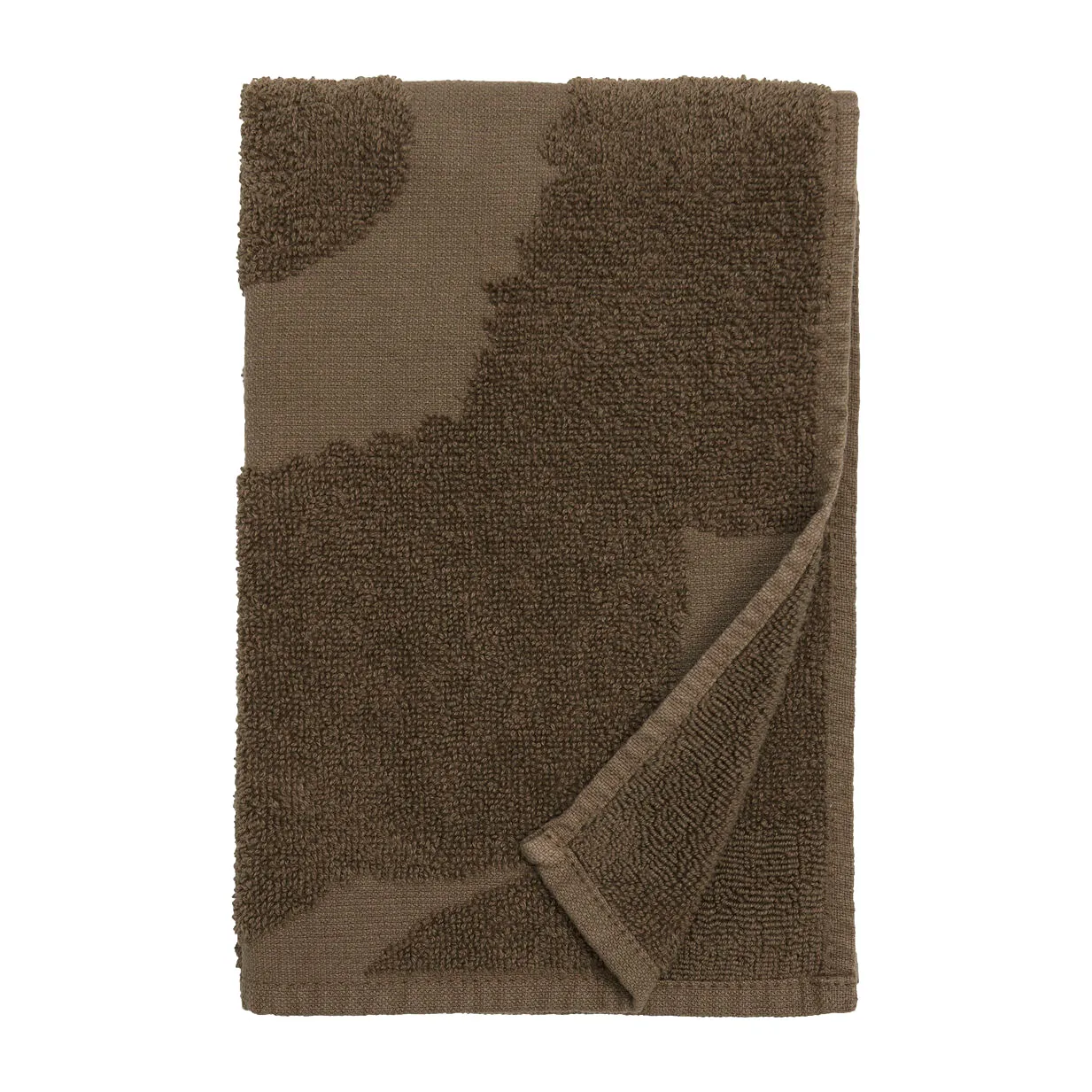 Unikko guest towel 30x50 cm, dark sand Marimekko