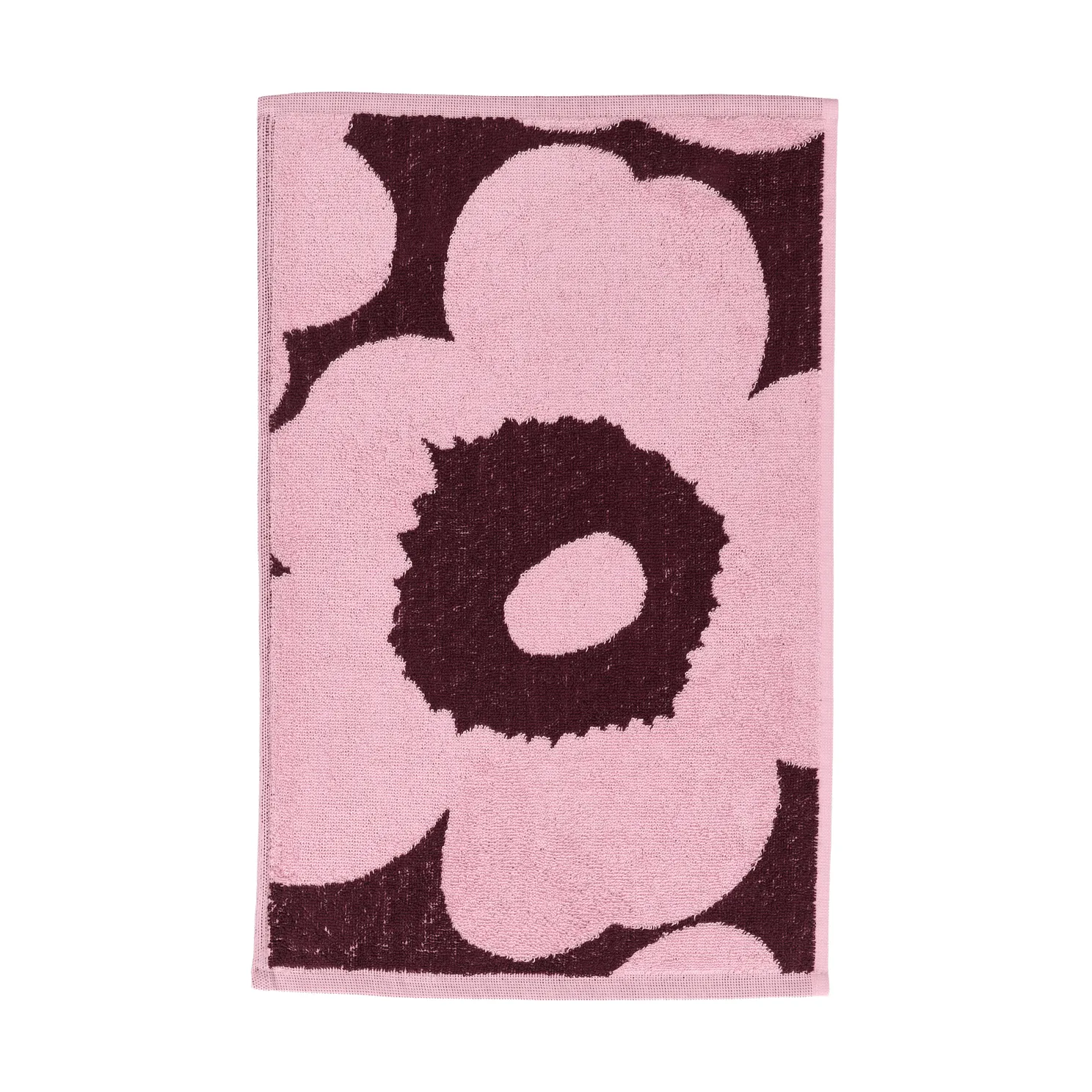 Unikko guest towel 30x50 cm, Plum-pink Marimekko