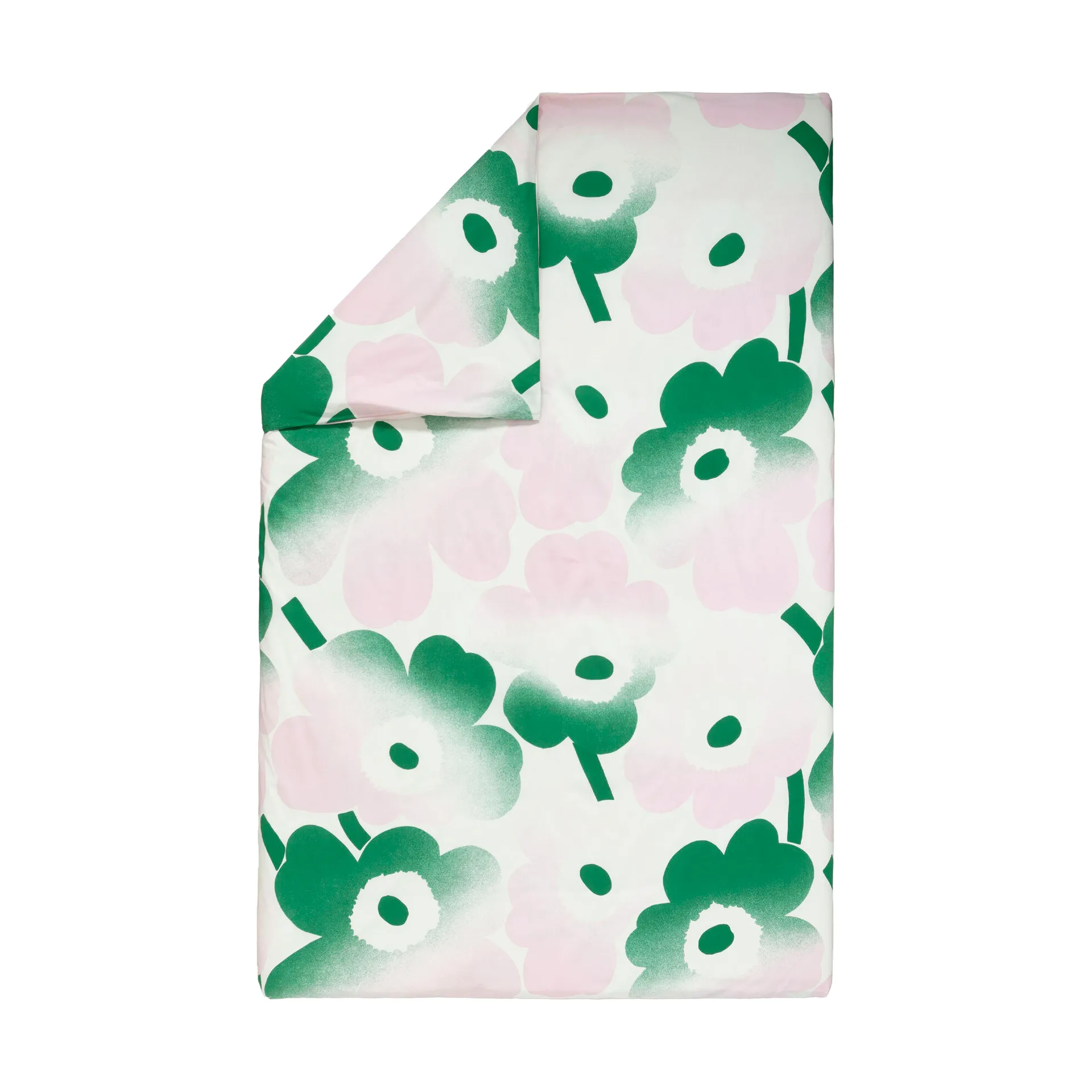 Unikko Häivähdys duvet cover 150x210 cm, Green Marimekko