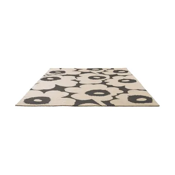 Unikko outdoor rug - Charcoal-white, 250x350 cm - Marimekko