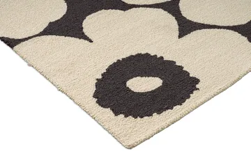 Unikko outdoor rug - Charcoal-white, 250x350 cm - Marimekko