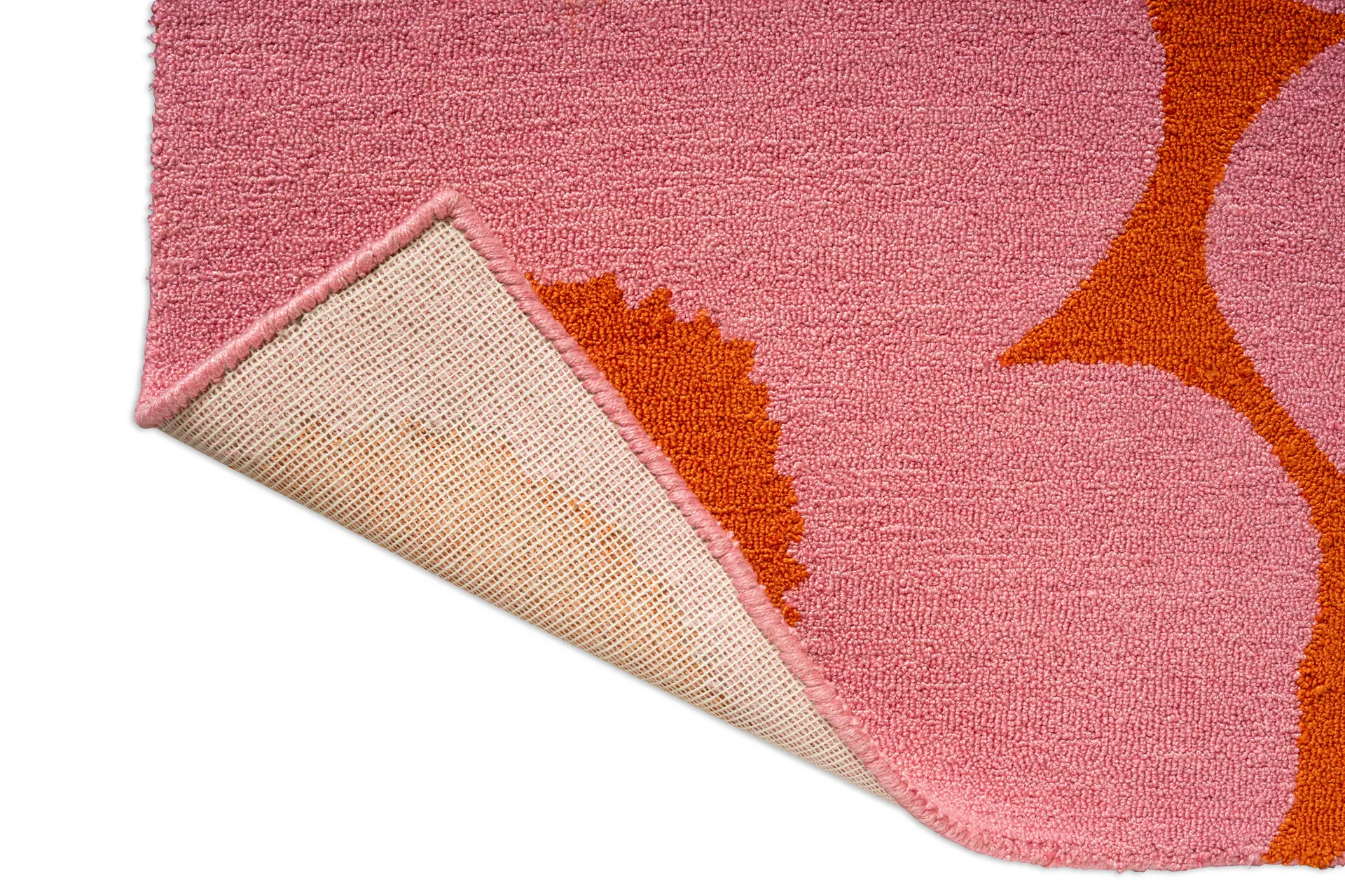Unikko outdoor rug, Pink-orange, 160x230 cm Marimekko