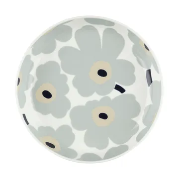 Unikko plate Ø20.5 cm - White-light grey-sand-dark blue - Marimekko