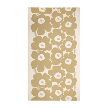 Unikko tablecloth 140x250 cm - Beige-silver-white - Marimekko