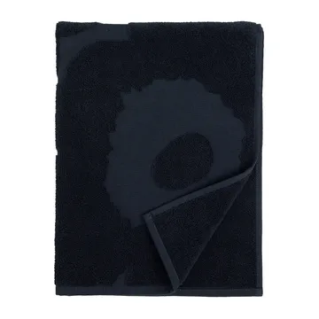 Unikko towel 50x70 cm - Dark blue - Marimekko