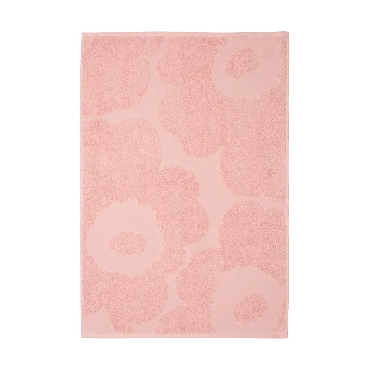 Unikko towel 50x70 cm - Pink-powder - Marimekko
