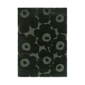 Unikko wool rug - Dark green, 200x300 cm - Marimekko