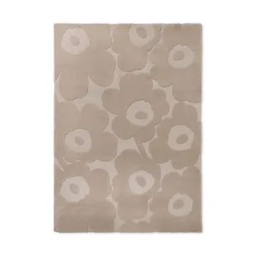 Unikko wool rug - Light beige, 170x240 cm - Marimekko
