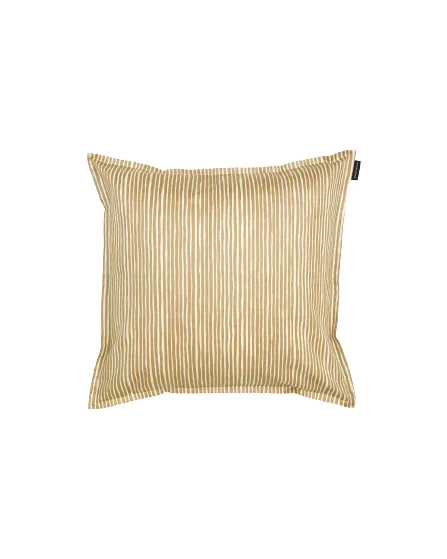Varvunraita cushion cover 40x40 cm, Gold Marimekko