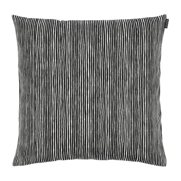 Varvunraita cushion cover - black-white - Marimekko