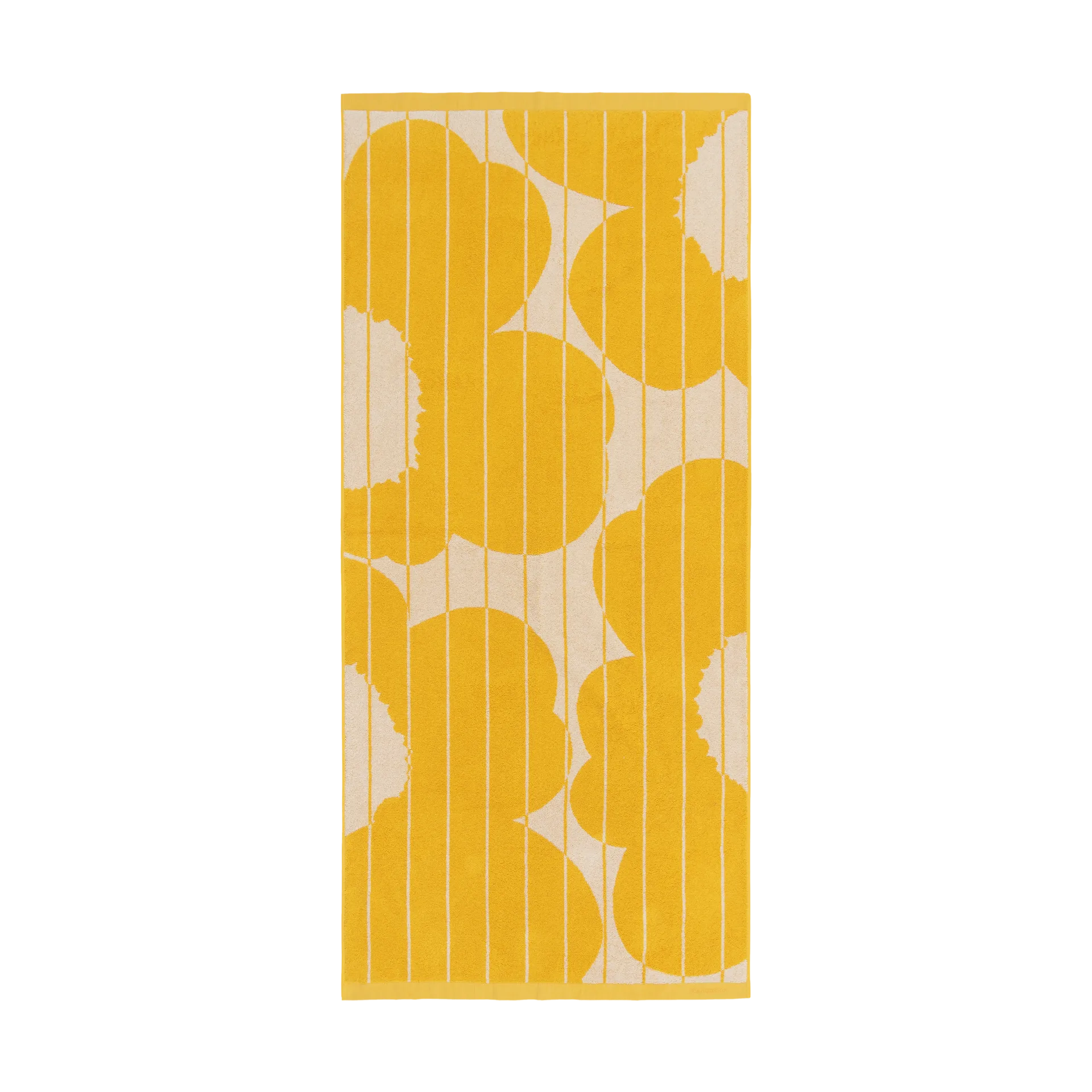 Vesi Unikko bath towel 70x150 cm, Spring yellow-ecru Marimekko