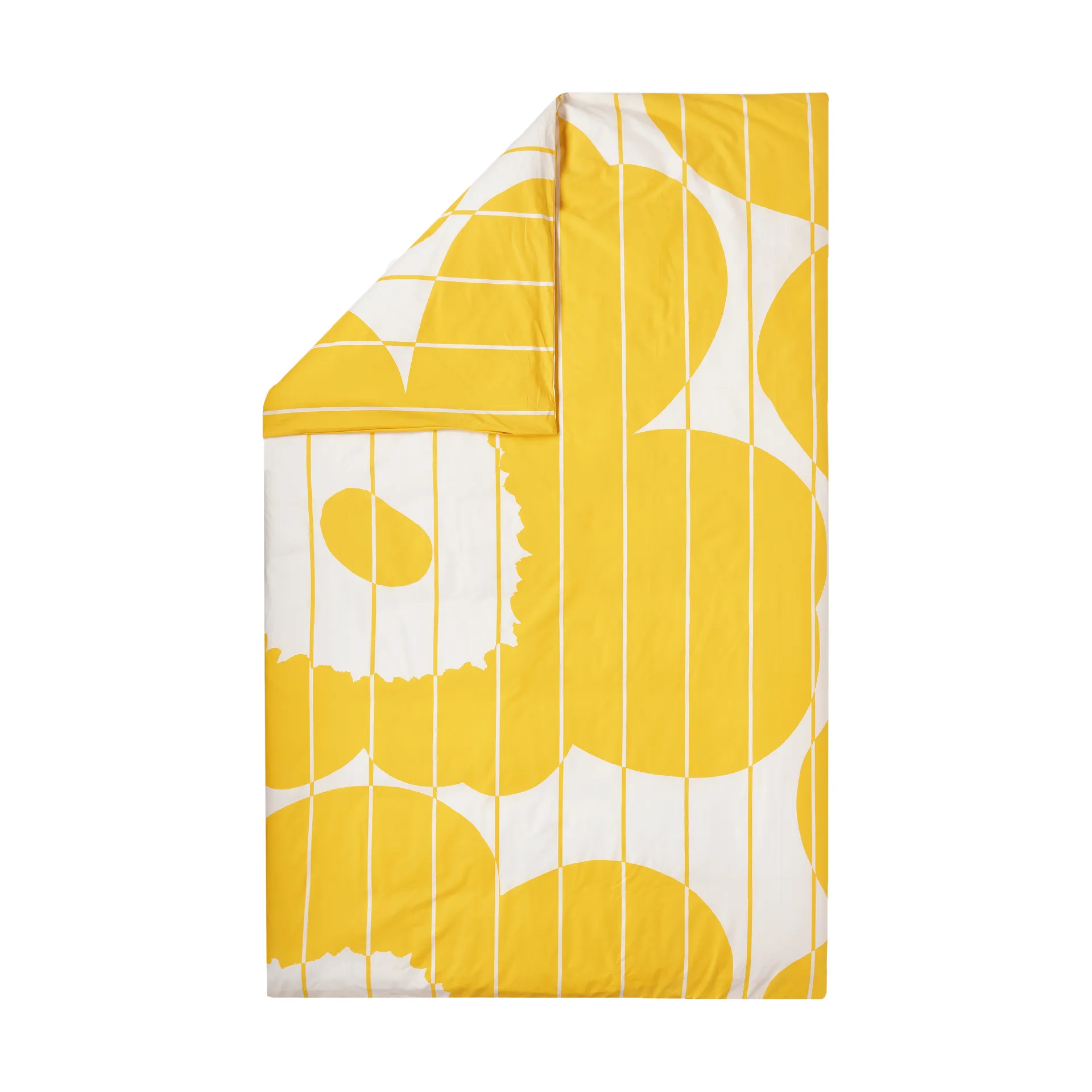 Vesi Unikko duvet cover 150x210 cm, Spring yellow-ecru Marimekko
