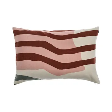 Vuosirenkaat pillowcase 40x60 cm - Beige-green-pink - Marimekko