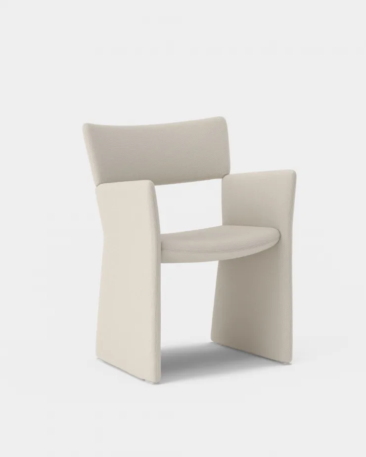 Crown armchair, Geneva shingle - 2854/120 Massproductions