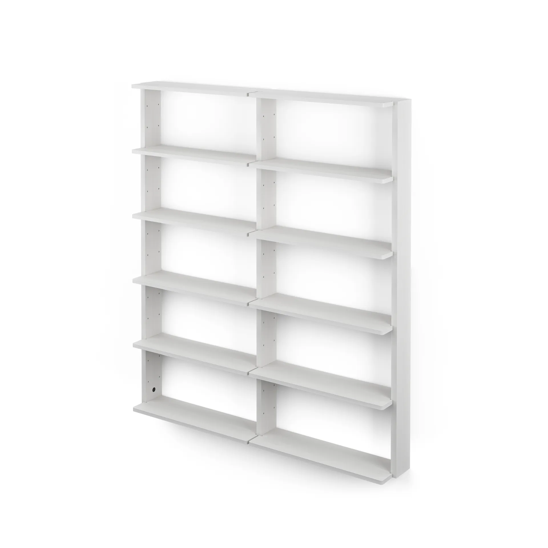 Gridlock - T2-A12-0 shelf, White stained Ash Massproductions