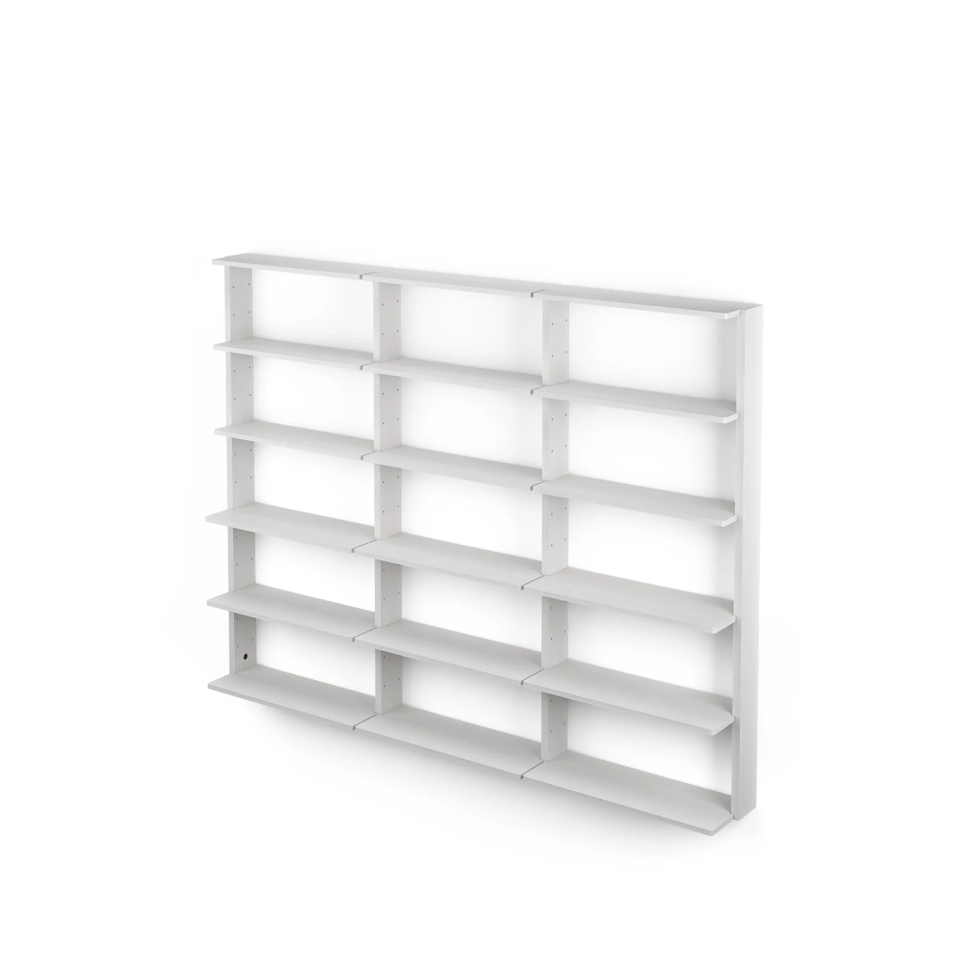 Gridlock - T3-A9-A9 shelf, White stained Ash Massproductions