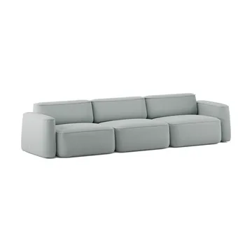Patch 3-seater sofa - Linara 253 Swedish Grey - Massproductions