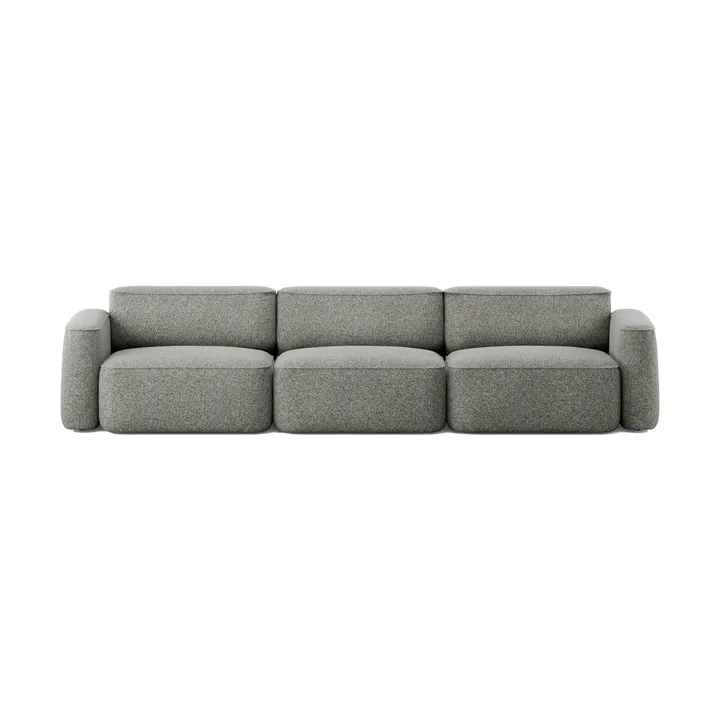 Patch 3-seater sofa - Spiral 23 Monochrome - Massproductions