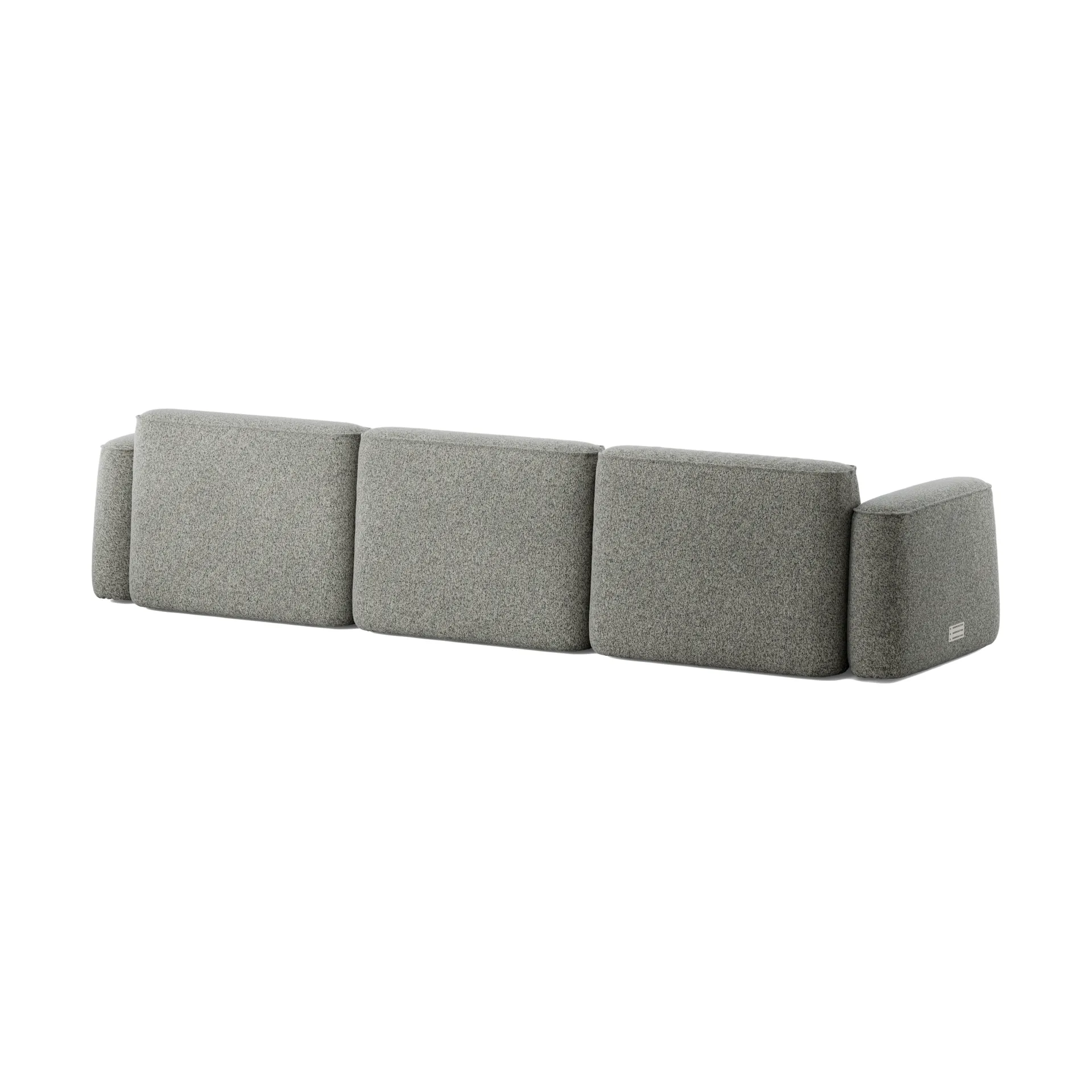Patch 3-seater sofa, Spiral 23 Monochrome Massproductions