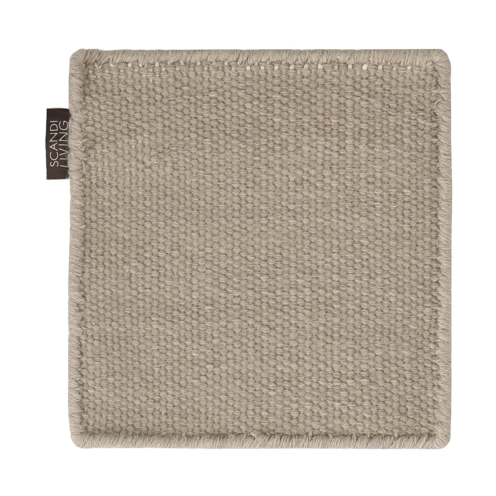 Sample Balance wool rug, Beige Material Samples