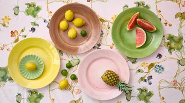 Basic serving platter Ø41 cm - Light pink - Mateus