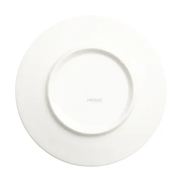 Flowers Water Lilies plate Ø20 cm - White - Mateus