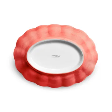 Oyster bowl 18x23 cm - Red - Mateus