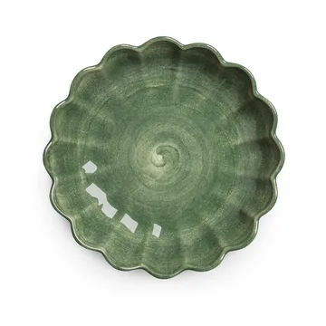 Oyster bowl Ø24 cm - Forest green - Mateus