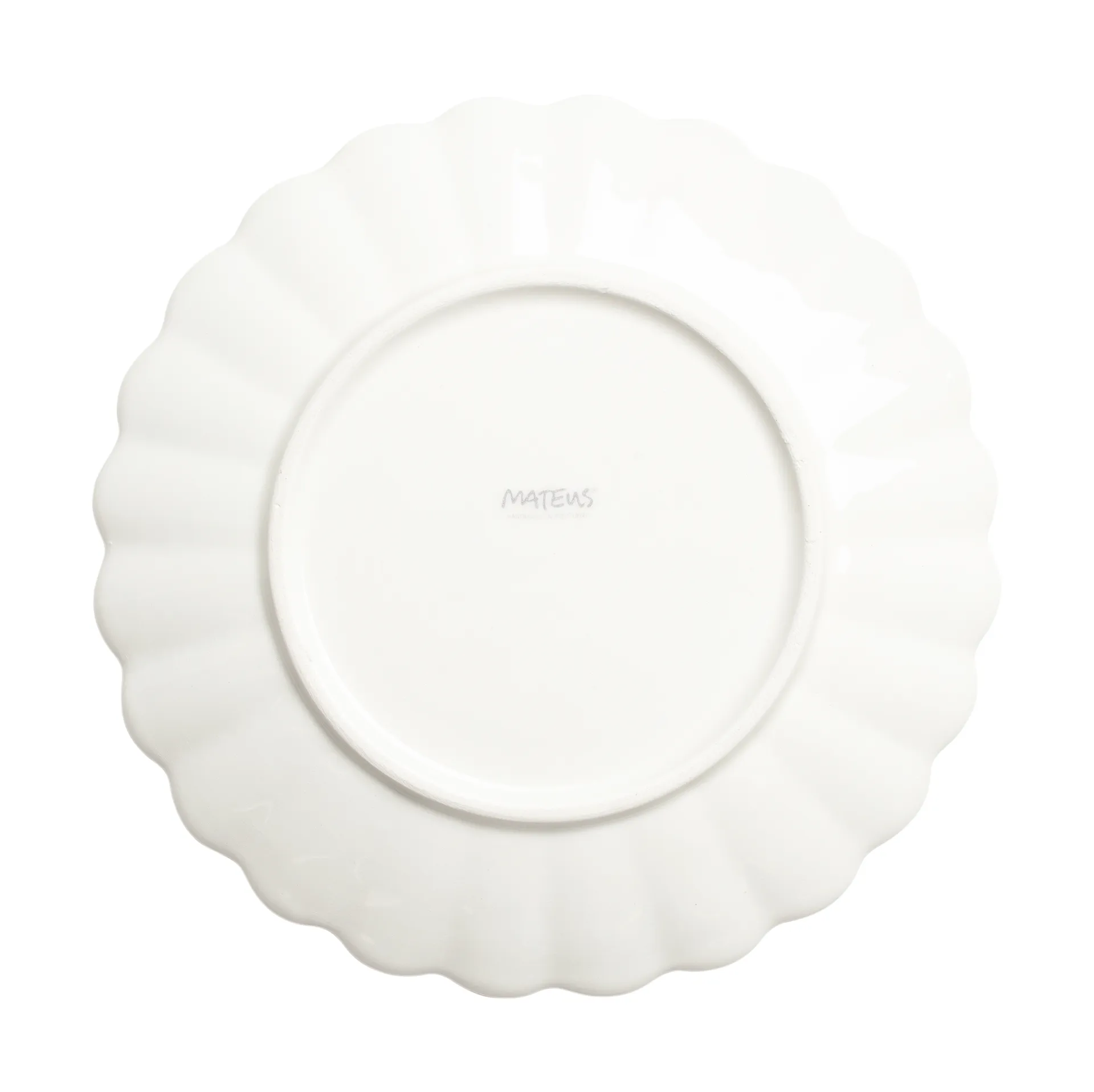 Oyster plate 20 cm, Forest green Mateus