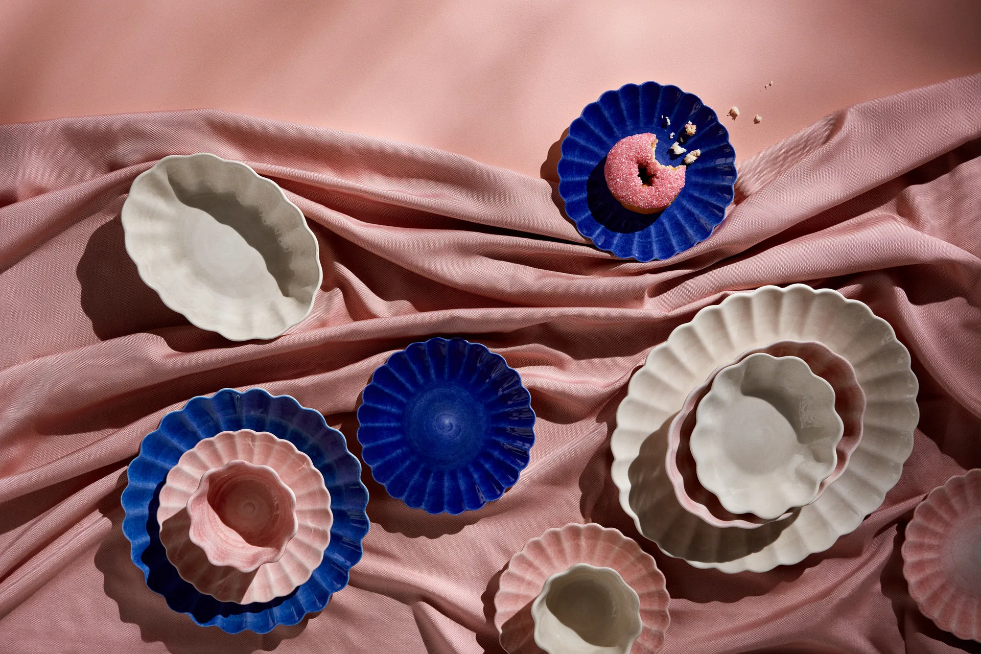 Oyster saucer 30x35 cm, Sand Mateus