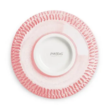 Stripes bowl Ø15 cm - Light pink - Mateus