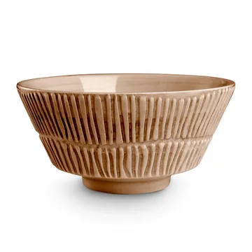 Stripes bowl 16 cm - cinnamon - Mateus