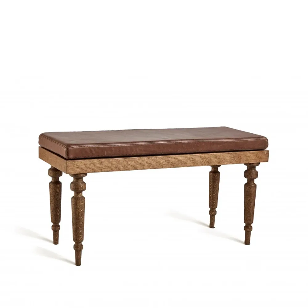Nomad bench, oak smoked Mavis