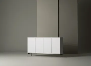 Volt sideboard 80x148 cm - White lacquer - Mavis